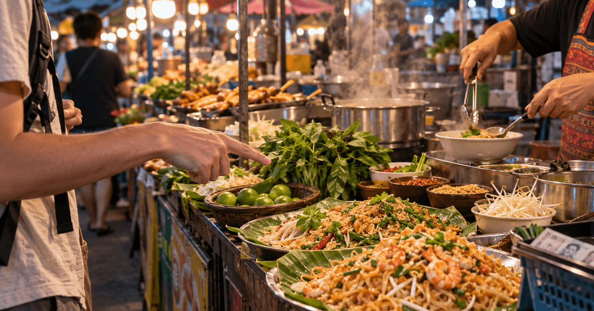 How to Order Food in Thailand Without Speaking Thai: Street Stalls, Spice Levels, and QR Payments